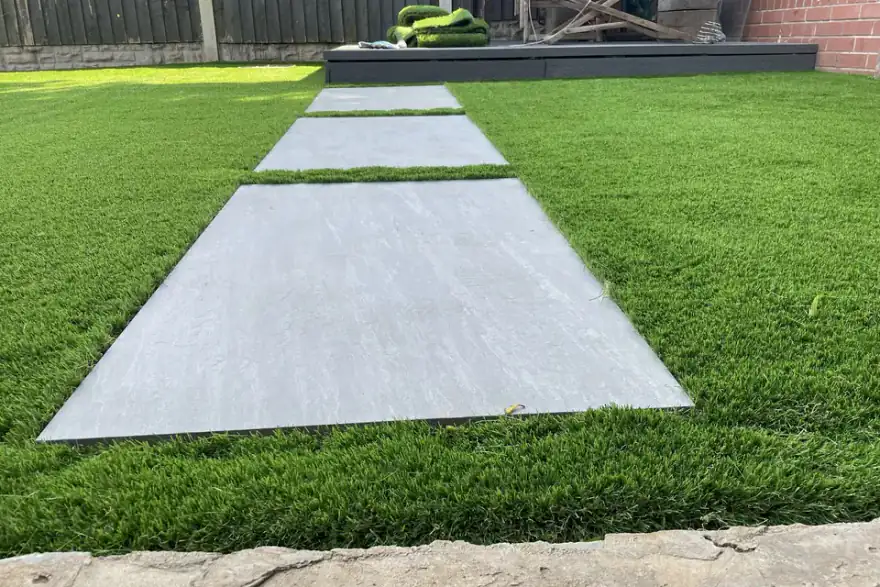 Artificial grass installation by Zen Grass Artificial Grass Ltd